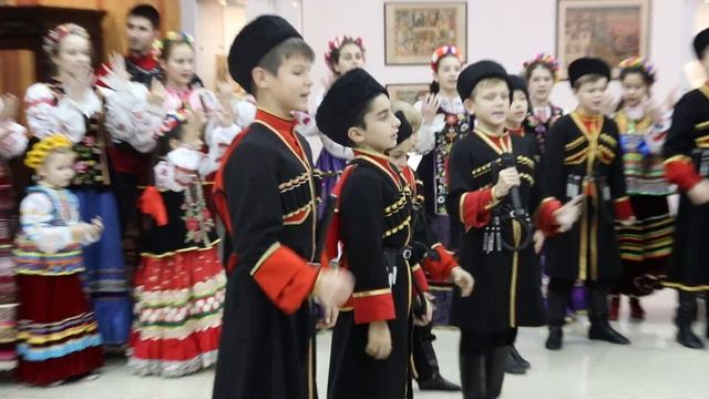 "Эх, казачата" на открытие выставки Сказки Пушкина в музее Фелицына смотреть онлайн