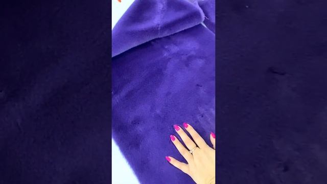 Накладной карман на шубе из искусственного меха смотреть онлайн