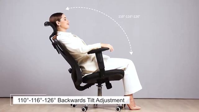 Presentation Of MFAVOUR Office Chair With Ergonomic Design--MFV000002 Black