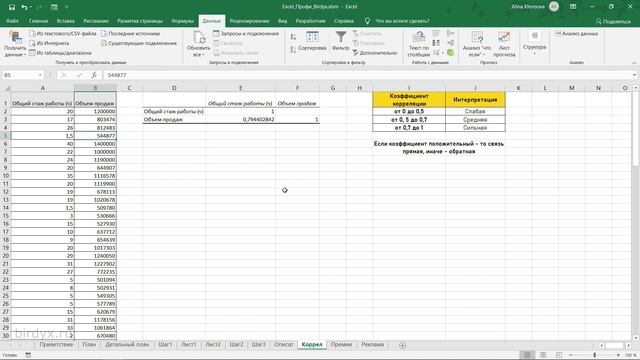 Урок #3. Курс Excel | Профи | Анализ данных и поиск решений смотреть онлайн