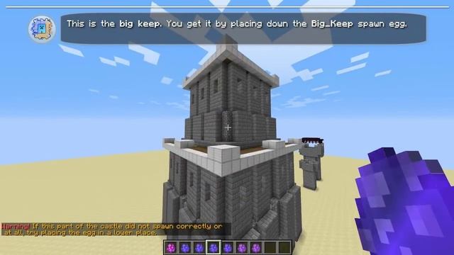 Minecraft: Castle Generator in only one command! (1.8) смотреть онлайн