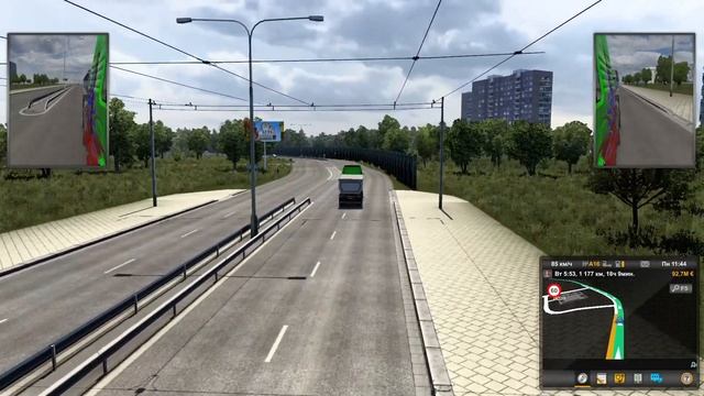 ИЗ ПАНЕВЕЖИСА В КРЫМСК ТЕСТИРУЮ МОД EURO TRUCK SIMULATOR 2 ETS 2 смотреть онлайн