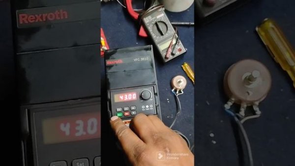 rexroth vfc 3610 drive frequency setting