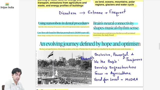 15th August 2021 | Daily Brief | Srijan India One смотреть онлайн