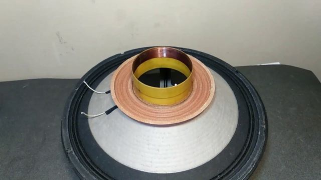 Ремонт нч динамика Soundking FA2226H Замена звуковой катушки, переклейка магнитной системы центровк смотреть онлайн