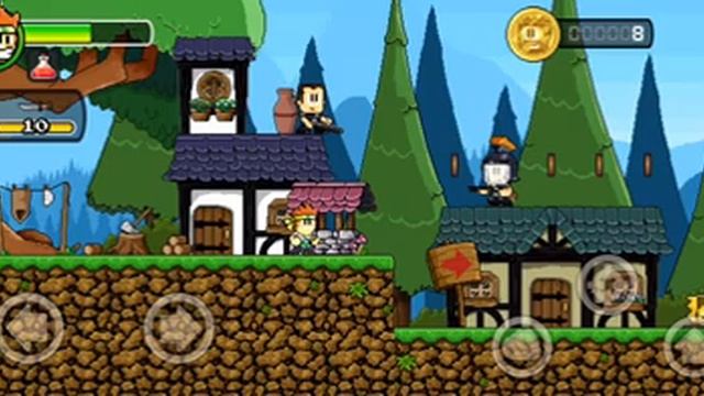 Dan The Man: Action Platformer - Gameplay Walkthrough Part 2 - (iOS, Android) смотреть онлайн