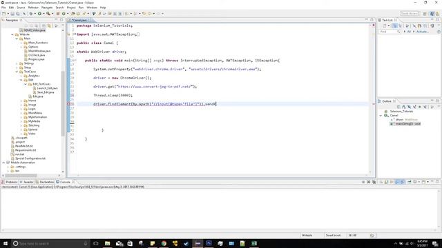 Web Automation - Tutorial 8B - Uploading a File Using SendKeys Function смотреть онлайн