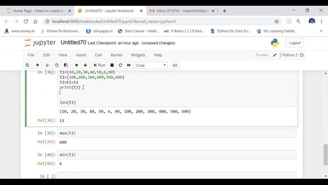 python list and strings смотреть онлайн