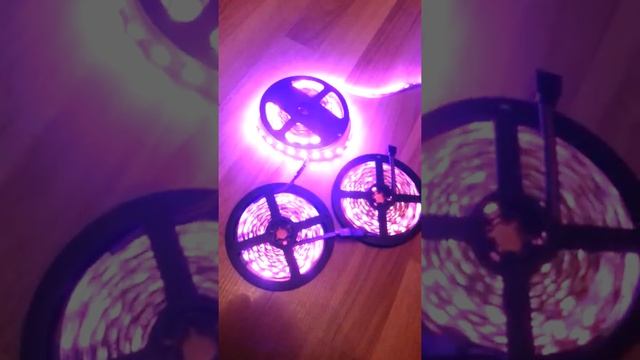 комплект Светодиодная лента с пультом 44 кнопки LED RBG 5050 лучшая 12v 5 / 10 метров 2109 смотреть онлайн