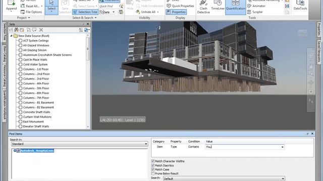Navisworks Selection Set Creation смотреть онлайн