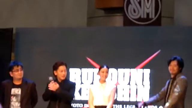 #KenshinManila The main cast of Rurouni Kenshin: Kyoto Inferno смотреть онлайн