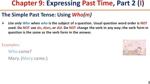 GRAMMAR (113) - Ch-9 : Expressing Past Time, Part 2 (I) смотреть онлайн
