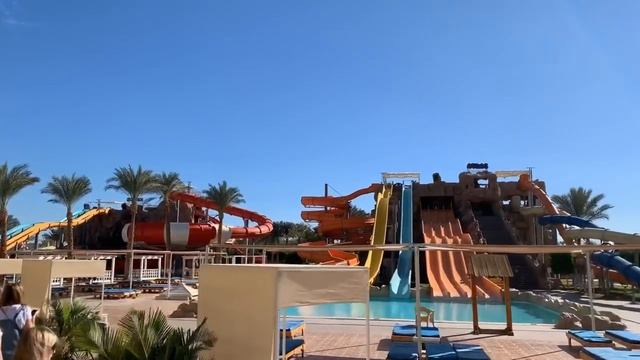 ALBATROS AQUA PARK SHARM EL SHEIKH 5* и ALBATROS AQUA BLU RESORT 4* обзор отеля и аквапарка! смотреть онлайн