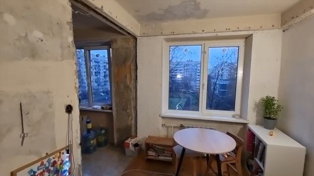 Домашний влог: перепланировка, новые стены и обновки для кухни смотреть онлайн