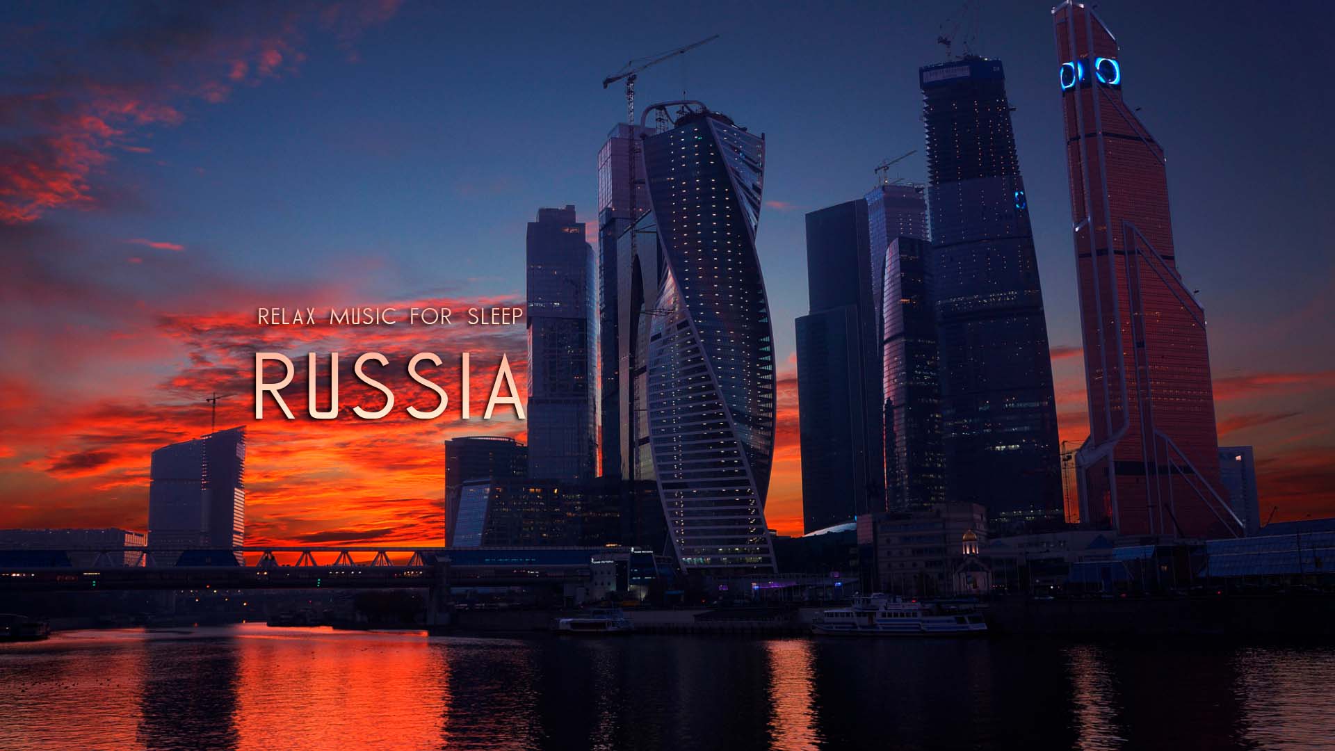 Путешествие по России, красоты России, релаксация, медитация, йога, медитация онлайн, Москва Сити смотреть онлайн