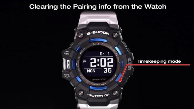 GBD-100 G-Shock ? Clear the Pairing information from from Watch & App & Phone - Easy Tutorial ? смотреть онлайн