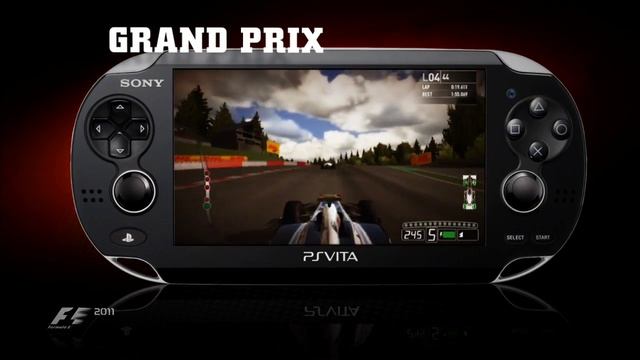 F1 2011 - PS Vita Launch Video смотреть онлайн