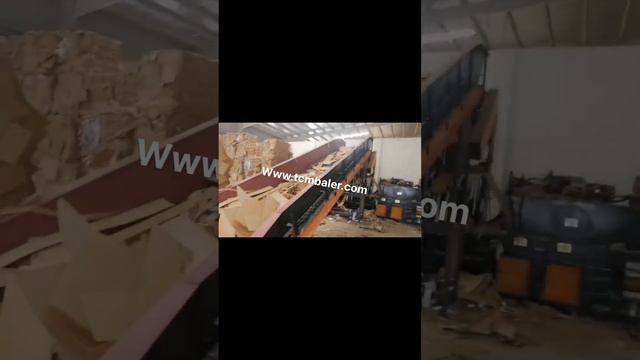 tom baler horizontal paper and cardboard baling machine смотреть онлайн