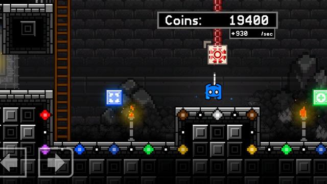 нашел топовый платформер уровень называется Coin Temple