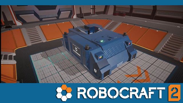 Warhammer 40k Ultramarine predator in Robocraft 2 смотреть онлайн