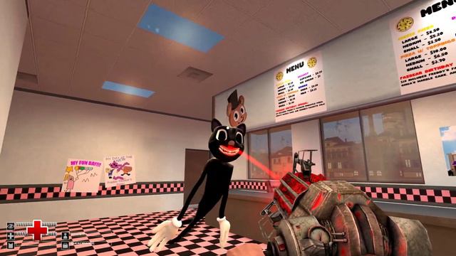 head light and cartoon cat goes to freddy fazbears pizza gmod stories #3 смотреть онлайн