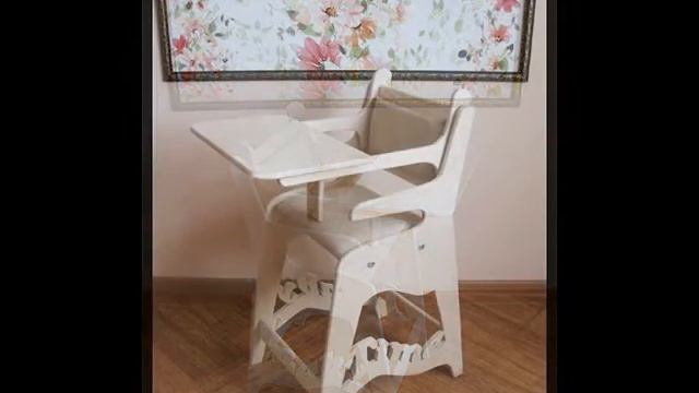 Детский стульчик для кормления смотреть онлайн