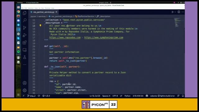 Creare API REST su Odoo con OCA REST Framework - Andrea Colangelo смотреть онлайн