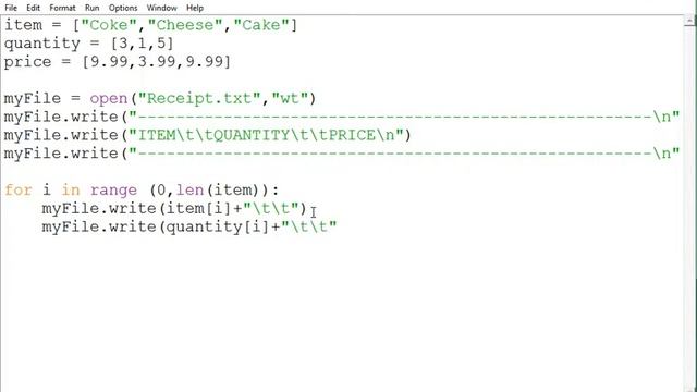 OCR Computer Science 9-1 Python Tutorial: Creating text files (shopping receipt) ADVANCED смотреть онлайн