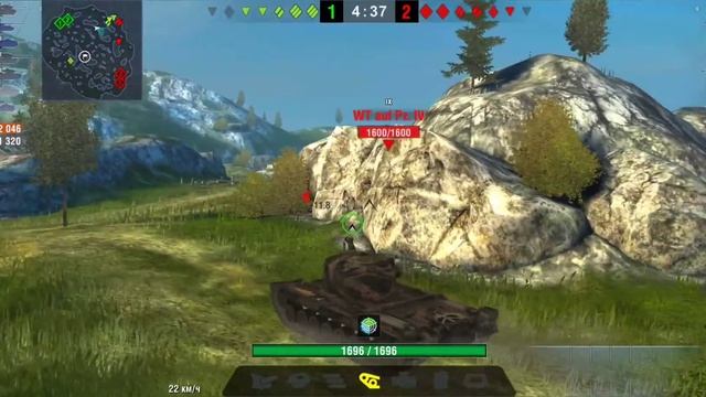 Wot Blitz|T-34 один из лучших Тт 8лвл⁉️