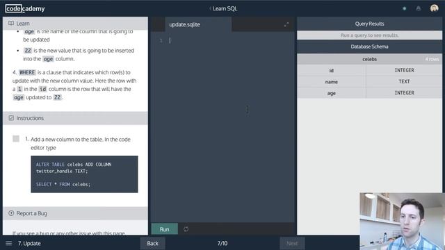 Let's Code Live :: Codecademy Learn SQL - 1 смотреть онлайн