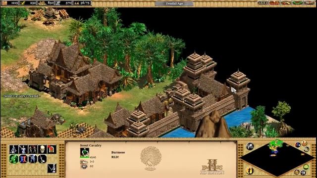 Age of Empires II - Rise of the Rajas Gameplay | Intel HD 5500 | i3 5005U смотреть онлайн