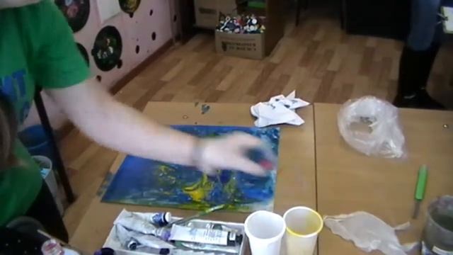 5 класс дши рисование с использованием нетрадиционных техник. декоративная композиция смотреть онлайн