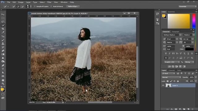 TIPS CONTENT AWARE SCALE!Cara melebarkan background tanpa merusak proporsi objek смотреть онлайн