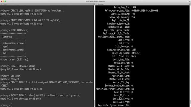 MySQL Basics: Asynchronous Replication смотреть онлайн