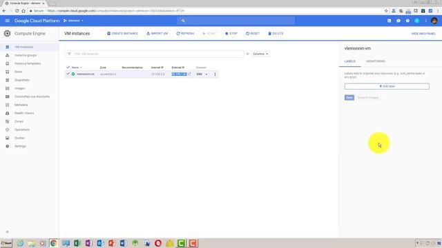 Google Cloud Platform Create and Start VM Instance and Install Apache PHP MySQL смотреть онлайн