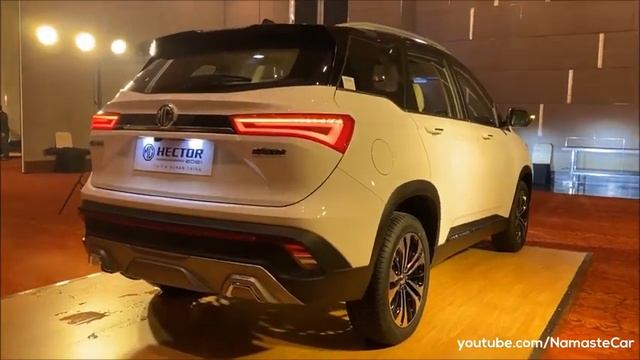MG Hector hybrid sharp internet inside 2021-$22 lakh | Review of Mg Hector 2021 | Mg Hector Price смотреть онлайн