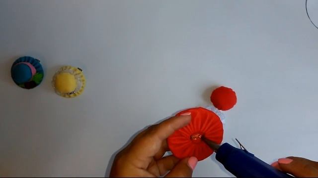 Шляпка из фетра на зажиме/Felt Hat hair clip смотреть онлайн