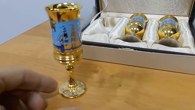 Набор рюмок, рюмки с позолотой смотреть онлайн