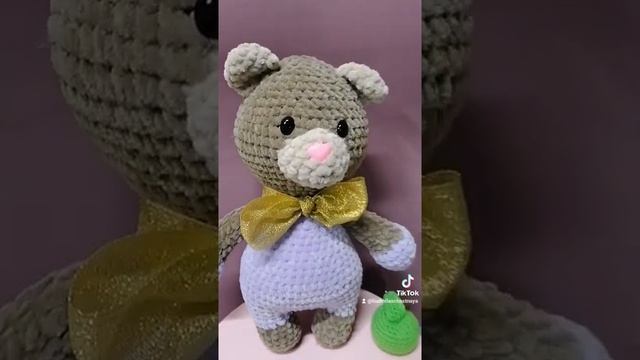 мишка амигуруми