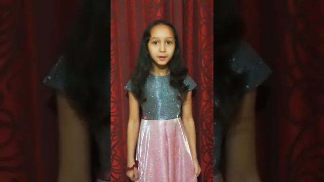 Капкина Камилла Романовна, 8 лет, С. А. Есенин 'До свиданья...' смотреть онлайн