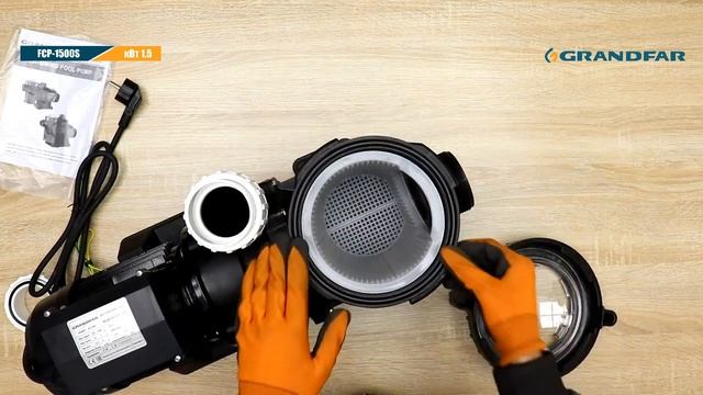 Насос для бассейна GRANDFAR FCP-1500S