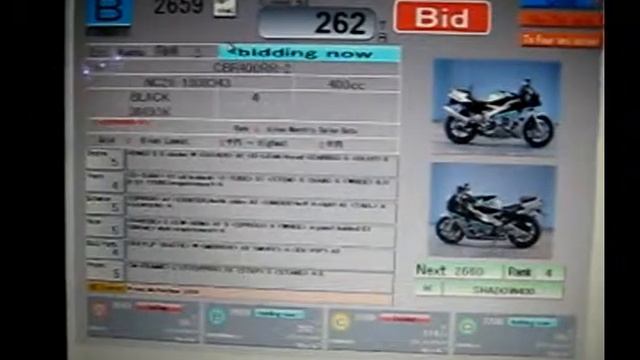 moto auction online cbr400 ne prodan смотреть онлайн