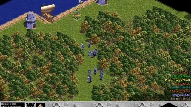 Age of Empires Classics - Persian Wars #1 Uprising in Ionia: 3.The Spirit Of Tragedy Is Born смотреть онлайн