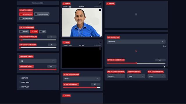 Criando Deepfakes com 1 click (FACEFUSION) смотреть онлайн
