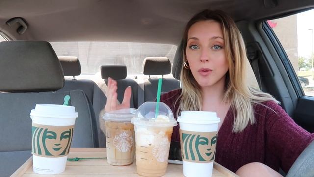 Trying FALL SECRET MENU Pumpkin Fall Drinks - PART 2 смотреть онлайн