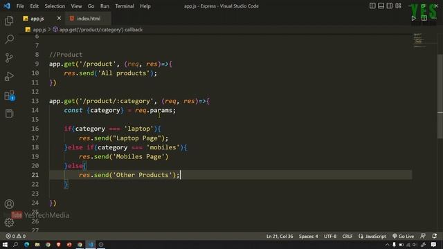 Route Parameters | Express JS Malayalam Tutorial | Part-6 смотреть онлайн