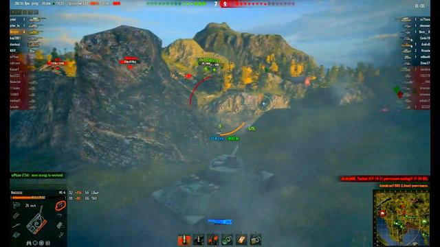 ИС-6.Прямые руки=затащенный бой! WoT смотреть онлайн