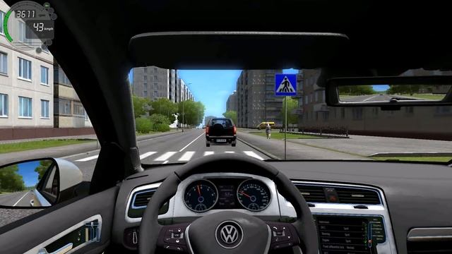 City Car Driving 1.5.3 VW Volkswagen Golf Vii 7 GTI 2014 [G27] смотреть онлайн