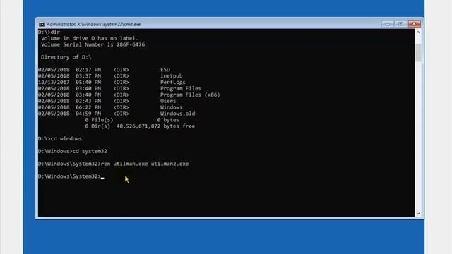 Windows 10: Reset Administrator Password of Windows Without Any Software смотреть онлайн
