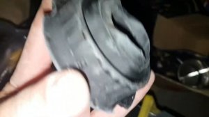 Ремонт стойки туарег. Разбитый опорный